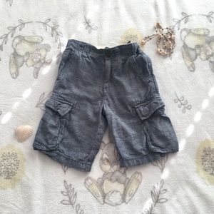 Mini Boden Blue Cargo Shorts (5Y)